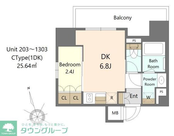 Alivis十条の物件間取画像